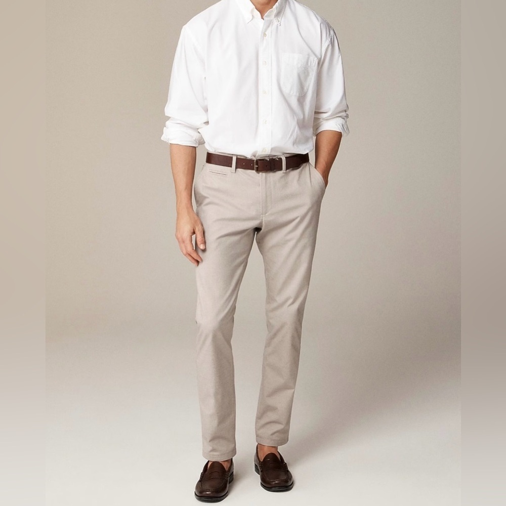 J. Crew Men's Light Tan Chinos